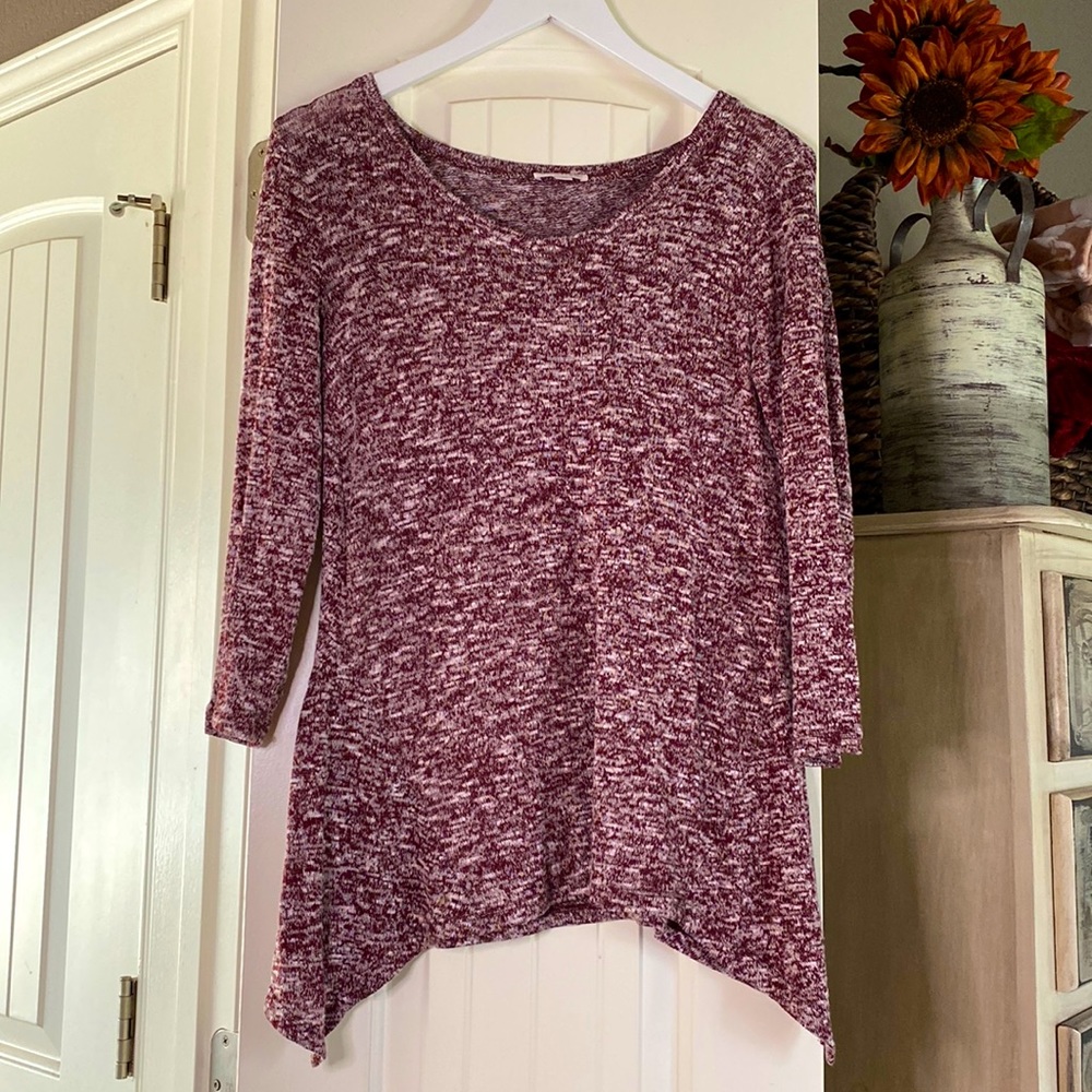 Burgundy Lightweight Sweater